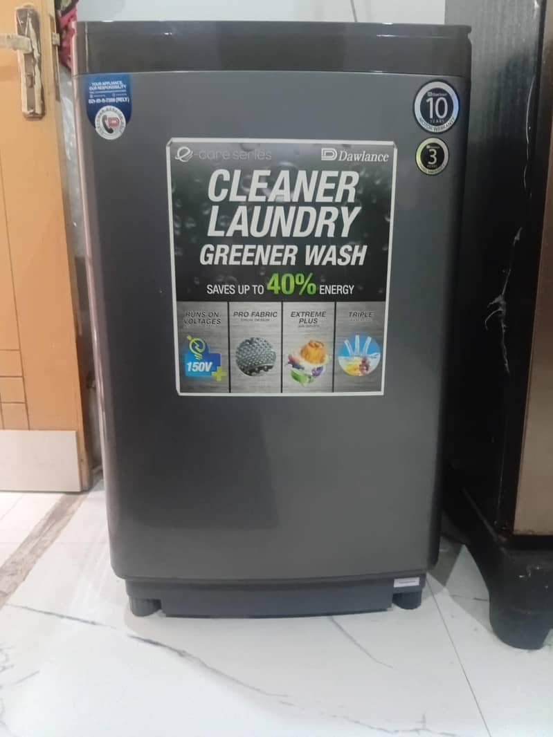 Dawlancce fully automatic washing machine. 0
