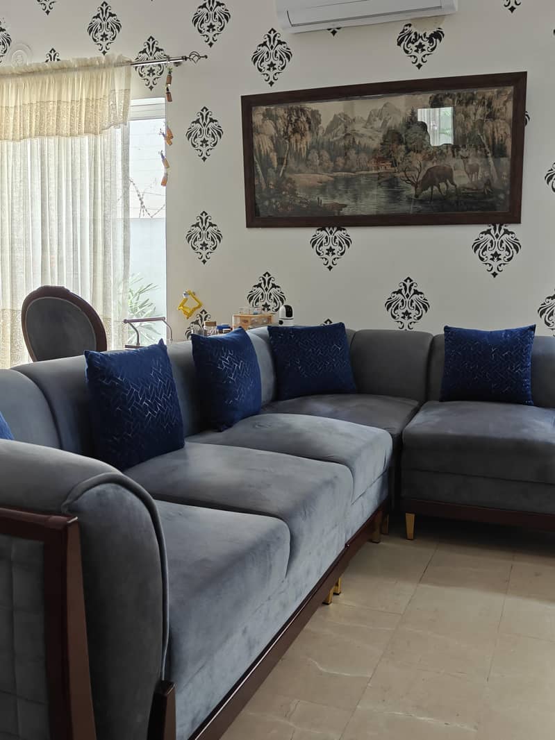 8 seater Sofa L Shape 1