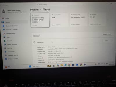 Lenovo Thinkpad Intel Core i5-7300U