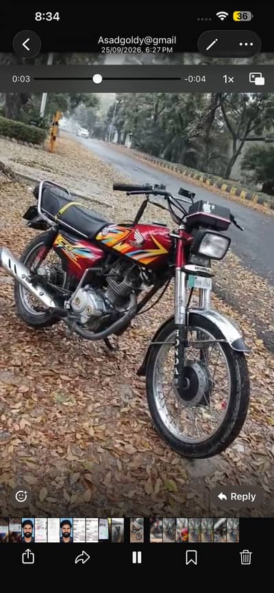 Honda 125 hai 2016 model