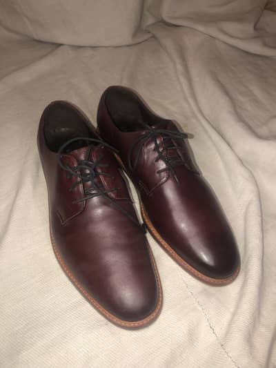 Men’s Premium Brown Formal Leather Lace-Up Shoes – Stylish & Elegant