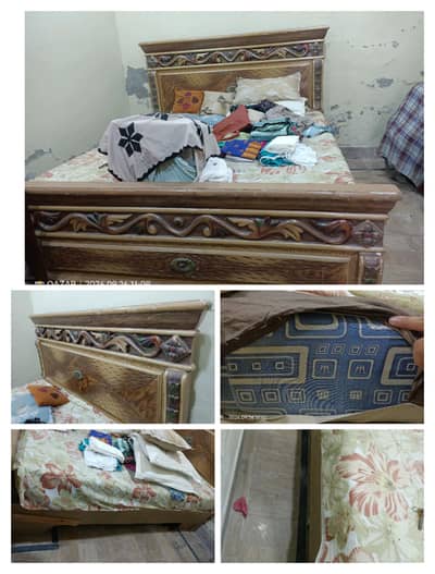 BEDD WITH MATTRESS
