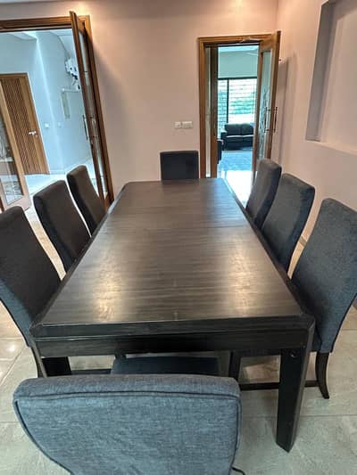 Ashley solid wood 8-Seater Dining Table