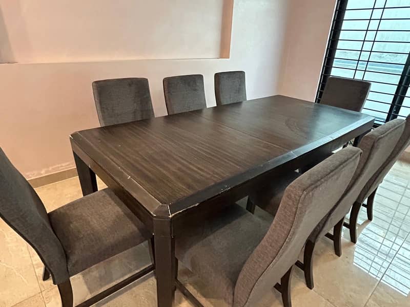 Ashley solid wood 8-Seater Dining Table 2