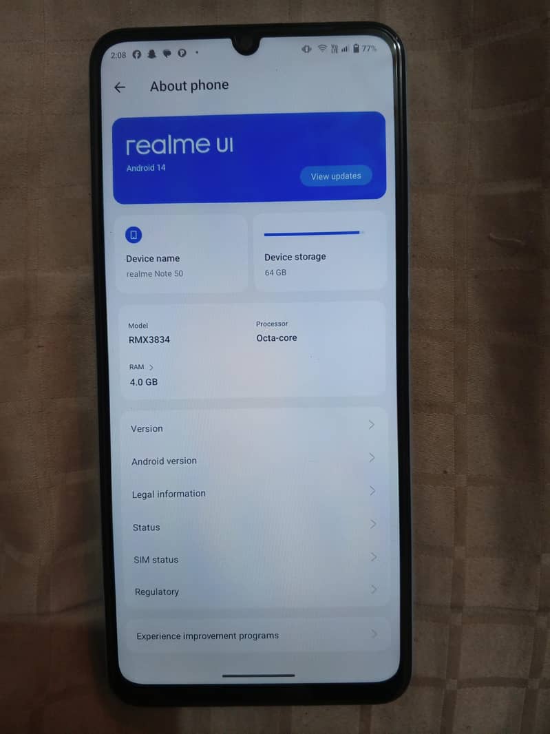 Realme Note 50 3