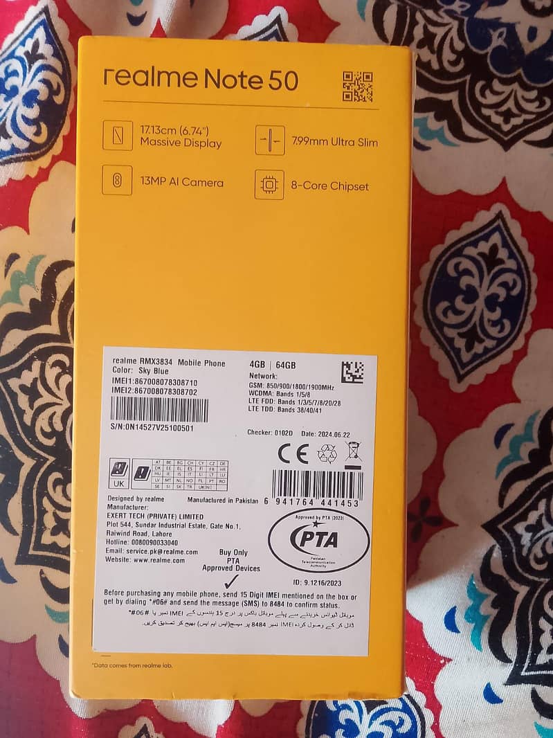 Realme Note 50 5