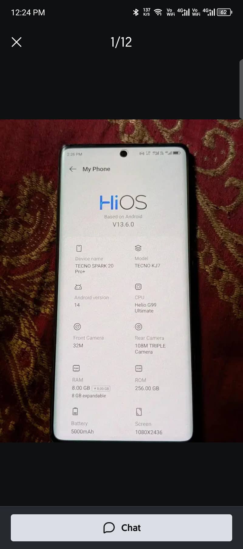 Tecno Spark 20 Pro Plus 5