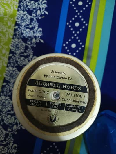 Electric kettle England made
