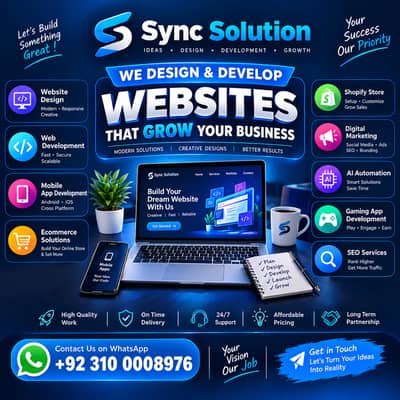 Web Design | Web Development | SEO | Web hosting | eCommerce Website