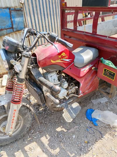New Asia loader rickshaw
