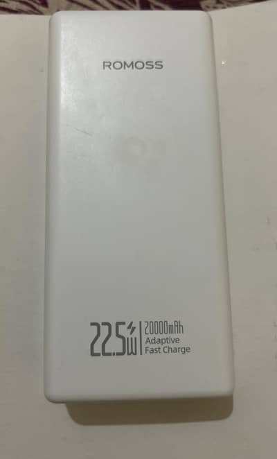 ROMOSS 20000mAh Power Bank – 22.5W Fast Charging