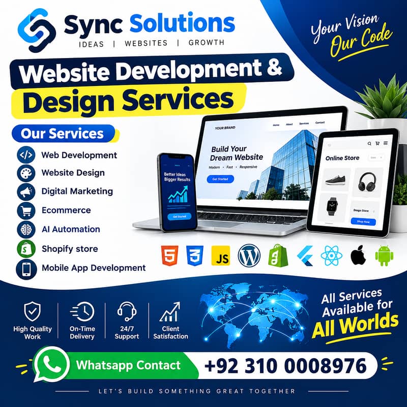 Web Developer, Website Design, WordPress Expert, SEO Expert,E-commerce 0
