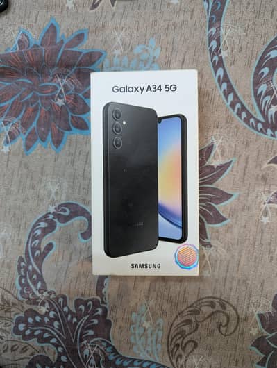 Samsung Galaxy A34 5G | Official Pta Approved | With Box