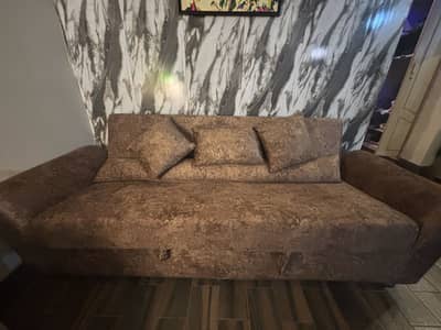 Sofa Bed With Cushions Brand New