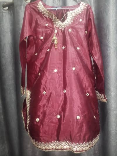 Shirt and dupatta