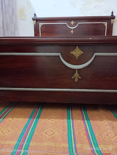 2 single bed or 1 double bed 12000 each hn no bargaining