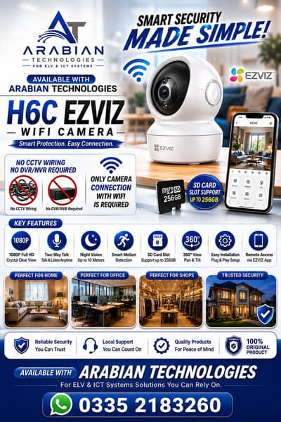 WIFI CAMERAS EASY TO INSTALL
