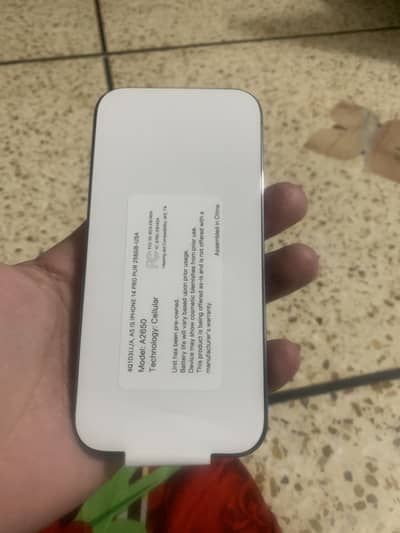 Apple iPhone 14 Pro 256GB PTA approved LLA PTA approved 100 Health