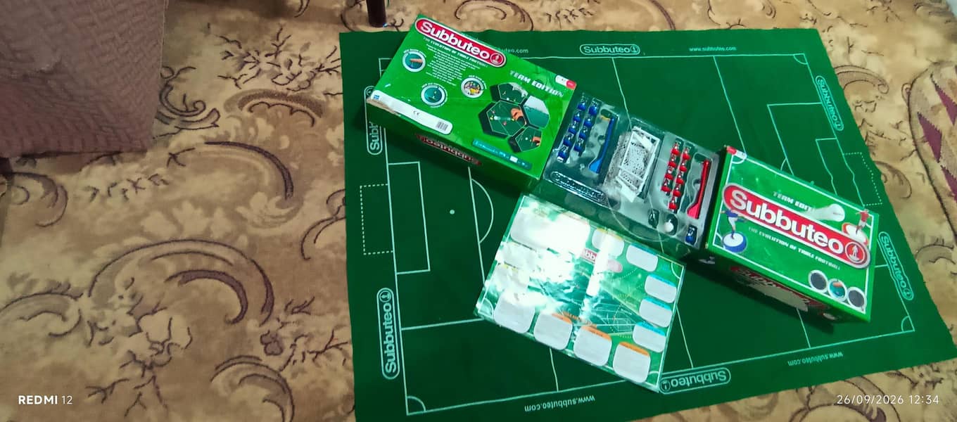Subbuteo game 1