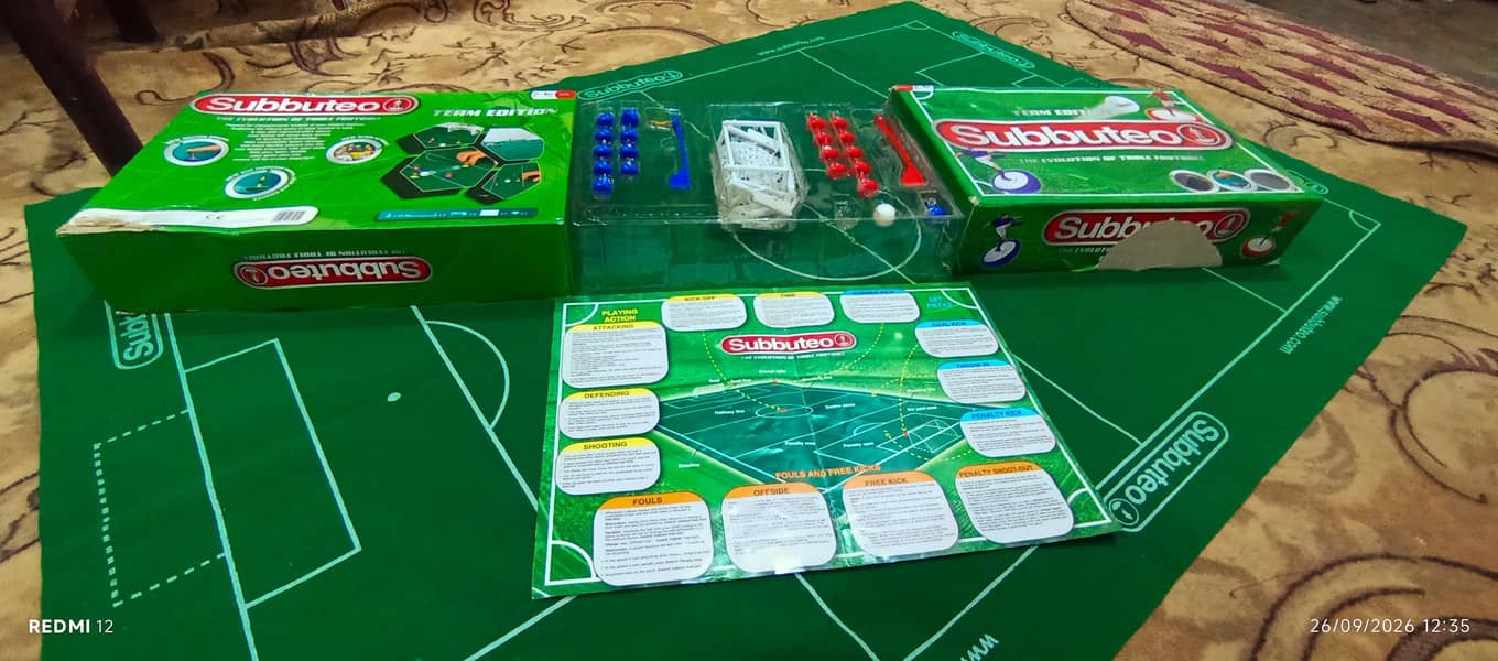 Subbuteo game 4