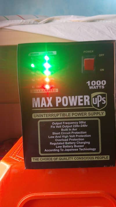 Max power 1000W UPS Good Condition