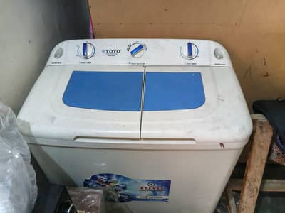 I'm selling washing machine and dryer model Toyo TWD 5000