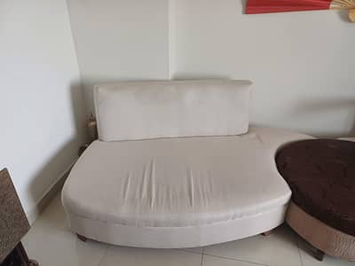 Curved L Shape Sofa Set | 5 Seater