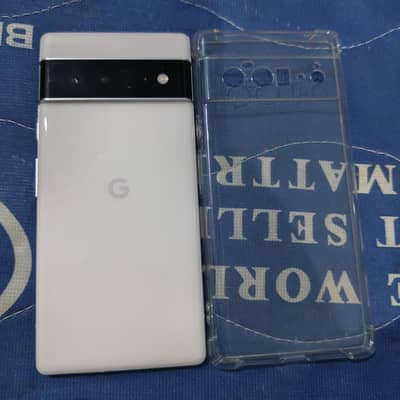 Google Pixel 6 Pro 12/128 gb white color official dual PTA