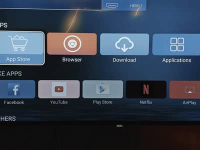 orignal led 55andriod smart 4k. est result no repair no fault no shade
