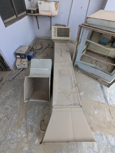 Roof duct cooler