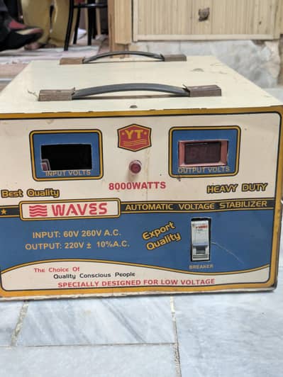 waves stabilizer 8kw