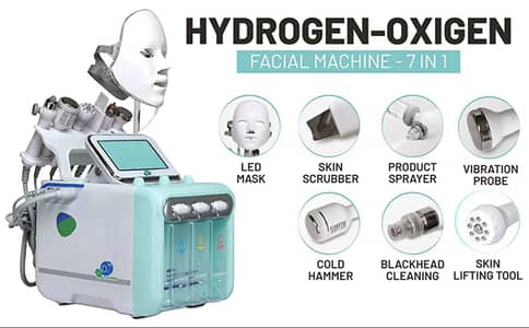 7 IN 1 - MULTI-FUNCTIONAL H2O2 OXYGEN BUBBLE | AQUA PEEL HYDROGEN HYD