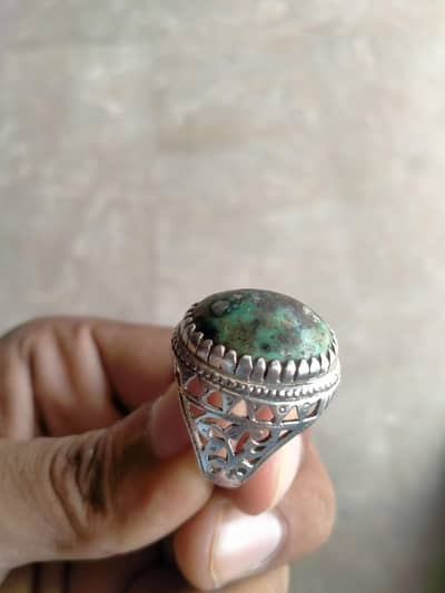 irani hakik with Italian pure chandi