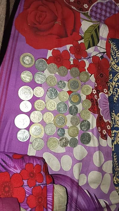 UK Coins Lot 35 Pcs 1Pound 2Pound Original