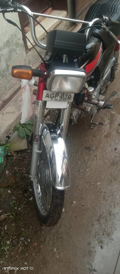 Honda CD 70 bike for sale urgently