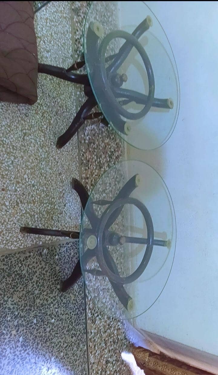 Table/Mirror table with side table for sale 4