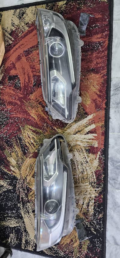 Honda brv front lights and front shield