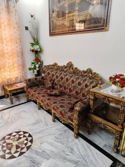 Sofa set and tables