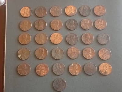 Old USA Coins Lincoln Cents Vintage Coins Rs4,000