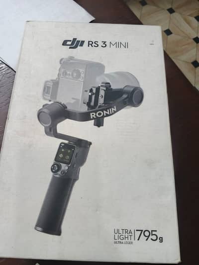 DJI Ronin RS 3 Mini Gimbal – Excellent Condition | Box & Accessories