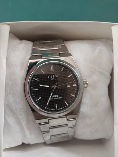 TISSOT PRX SEMI AUTO WATCH WITH AUTO DATE