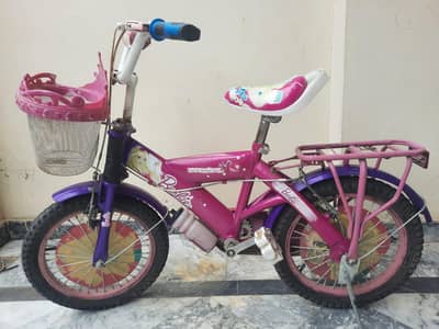16 inch barbie girl bicycle with supporting tyres