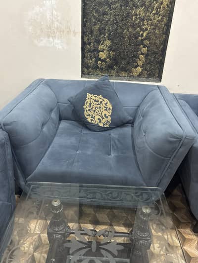 Valvet sofa set urgent sale