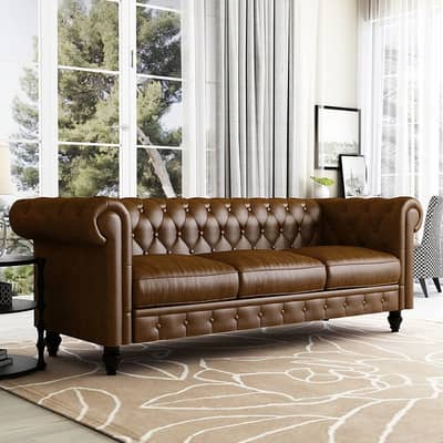 sofa set/office sofa/Chester Sofa/Visitor Sofa set/leather sofa