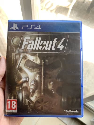 Witcher 3 and Fallout 4 ps4 games in perfect condition