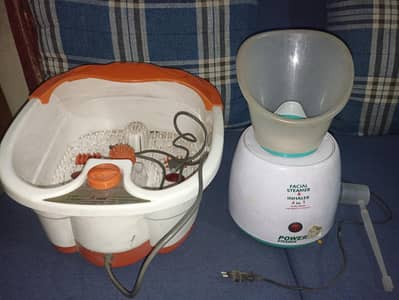 Pedicure Tub and Facial Steamer