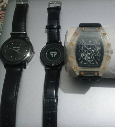 3 watches for sale good condition