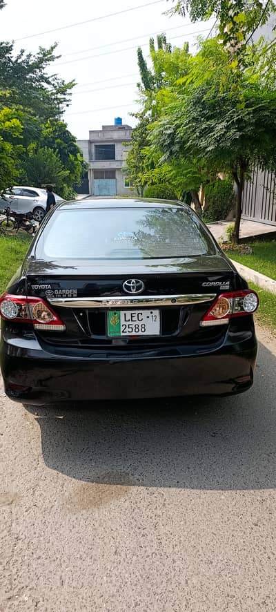 Toyota Corolla XLI 2012