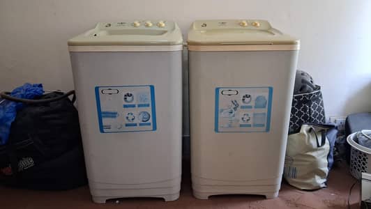 Super Asia 10kg Jumbo Size Washer + Matching Dryer Spinner Super Asia