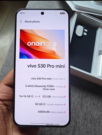 Vivo S30 Pro Mini 1000 better than Fe